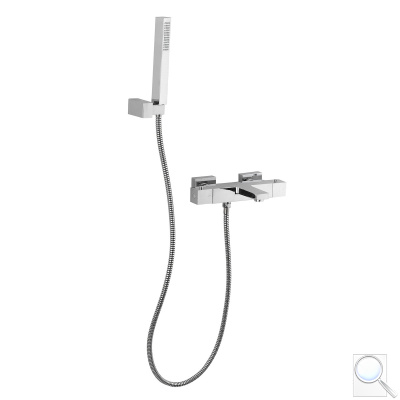 Vanová baterie Optima se sprchovým setem 150 mm chrom SIKOBSTSET222H. 