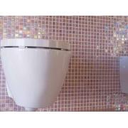 Skleněná mozaika Mosavit Acquaris petunia růžová. ACQUARISPE-001