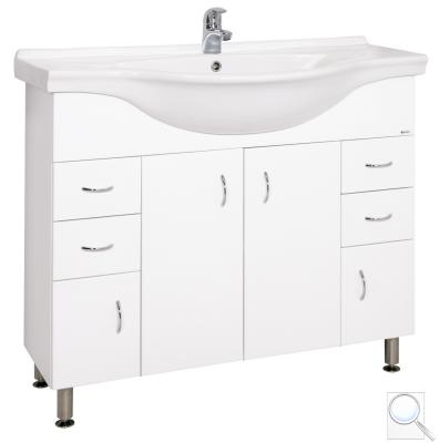 Koupelnová skříňka s umyvadlem Keramia Pro 102x55 cm bílá PRO100DV 