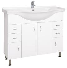 Koupelnová skříňka s umyvadlem Keramia Pro 102x55 cm bílá PRO100DV