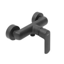 Sprchová baterie SAT Feel bez sprchového setu 150 mm černá matná SATBSFEEL268C