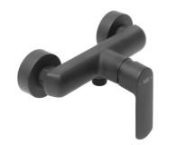 Sprchová baterie SAT Feel bez sprchového setu 150 mm černá matná SATBSFEEL268C