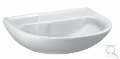Umyvadlo Laufen Pro 60x48 cm bez otvoru pro baterii, bez přepadu H8109520001421 obr. 1
