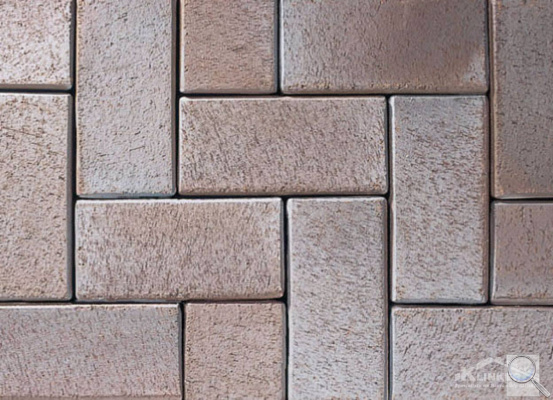 Cihlová dlažba Mitternachtsblau. Mitternachtsblau, cihlová dlažba