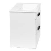 Koupelnová skříňka s umyvadlem Jika Plan 55x44,1x62,2 cm bílá H4536121763001. obr. 3 