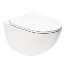 WC závěsné Vitra Sento SmoothFlush včetně sedátka softclose, zadní odpad 7848-003-6147