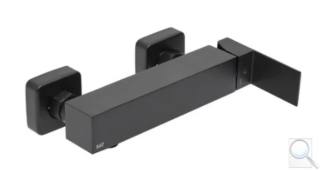 Sprchová baterie SAT Vision bez sprchového setu 150 mm černá matná SATBSVI268C. obr. 1