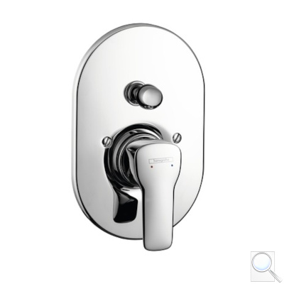 Vanová baterie Hansgrohe HG248 včetně podomítkového tělesa chrom SIKOBHGMS215. 