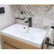 Umyvadlová baterie SAT Vision bez výpusti černá matná SATBSVI271C. obr. 8