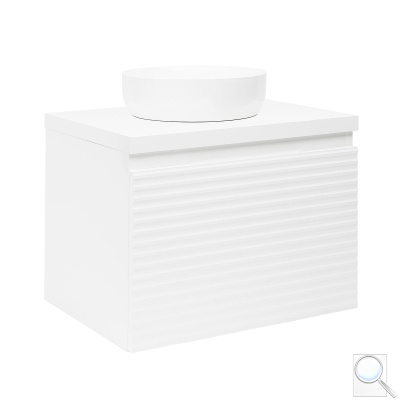 Koupelnová skříňka pod umyvadlo Naturel Savona 58x43x44,8 cm bílá lesk SAVONA60BID. obr. 1