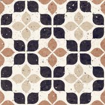 Dlažba Del Conca Frammenti terracotta fiore oranžová