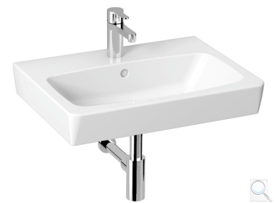 Nábytkové umyvadlo Jika Lyra Plus Viva 60x45 cm otvor pro baterii uprostřed H8103820001041. obr. 1