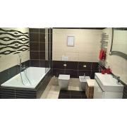 Obdélníková vana Laufen Bolsena smaltovaná ocel. obr. 7&nbsp;