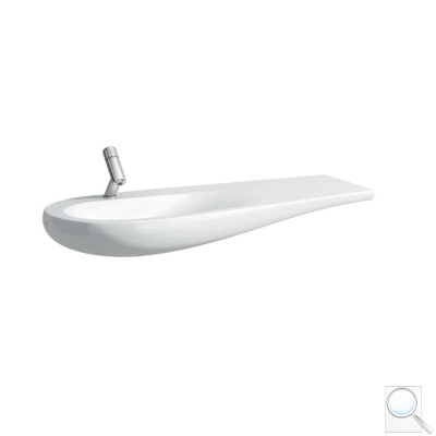 Nábytkové umyvadlo Laufen Ilbagnoalessi 120x50 cm bez otvoru pro baterii H8149734001091. obr. 1