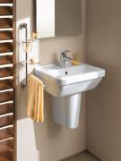 Umyvadlo Vitra S50 65x48,5 cm otvor pro baterii uprostřed 5311-003-0001 (obr. 5)