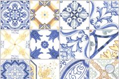 Dlažba Realonda Medes blue mix barev - 