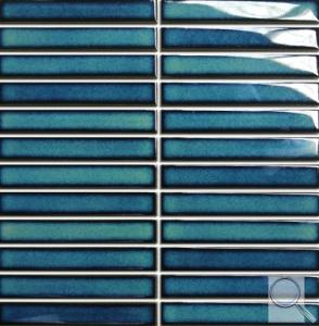 Keramická mozaika Premium Mosaic Kit Kat aqua blue modrá