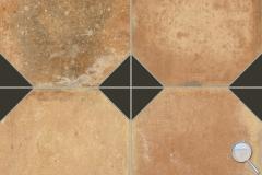 Dlažba Peronda FS Nonna black decor hnědá - 