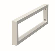 Konzole Naturel Dolce 45x14x3 cm bílá mat KONZOLEH45BM