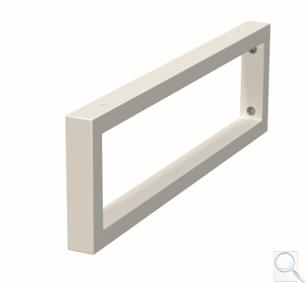 Konzole Naturel Dolce 45x14x3 cm bílá mat KONZOLEH45BM. obr. 1