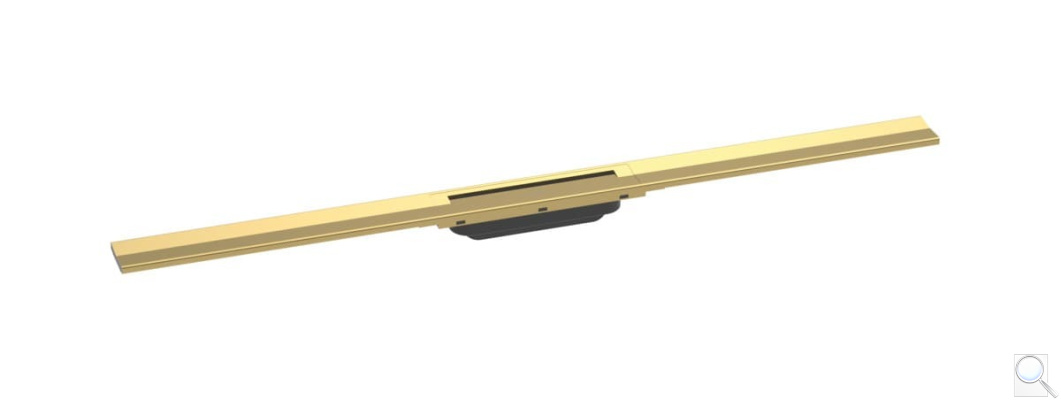 Sprchový žlab Hansgrohe RainDrain Flex 100 cm nerez leštěný vzhled zlata 56046990. obr. 1