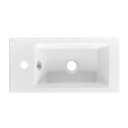 Umývátko Glacera Bigio 50x25 cm otvor pro baterii vlevo BG5025L. obr. 4