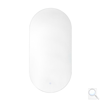 Zrcadlo s vyhřívanou fólií a senzorem Naturel Project 40x80 cm ZPROV8040LED. obr. 1