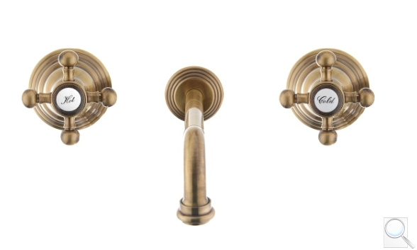 Umyvadlová baterie Paffoni Belinda včetně podomítkového tělesa bronz FBLV008BR. 