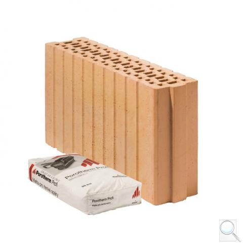 Cihla Porotherm 11.5 AKU Profi - Akustická broušená obr. 1