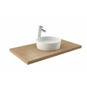 Umyvadlo na desku Ravak Moon 40x40 cm bez otvoru pro baterii, bez přepadu XJN01300000. obr. 3