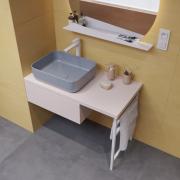 Vysoká umyvadlová baterie Hansgrohe Talis E s výpustí matná bílá 71716700 (obr. 3)