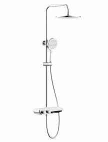 Sprchový systém SAT s poličkou chrom SATSSTPBCH