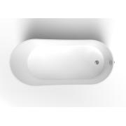 Volně stojící vana SAT Miranda 180x85 cm litý mramor SATMRN180PRE. obr. 2