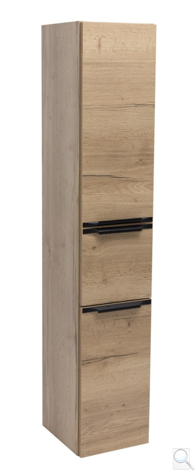 Koupelnová skříňka vysoká Naturel Nobia 30x158x35 cm dub sierra pravá nebo levá. pravá NOBIAV30PDSN