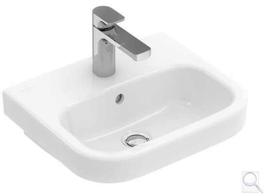 Umyvadlo Villeroy & Boch 50x38 cm otvor pro baterii uprostřed 43735001. 