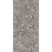 Dlažba Fineza Fiore foliage dark šedá. im-1200-FIO900K-002 