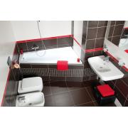 Asymetrická vana Laguna Idea Plus 160x100 cm akrylát. Obr. 2&nbsp;