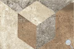Dekor Fineza Barro mix Floralis - BARROD84K-008