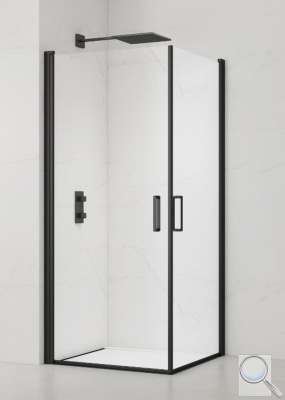 Sprchový kout čtverec 90x90 cm SAT Fusion SATFUD9090C. obr. 1