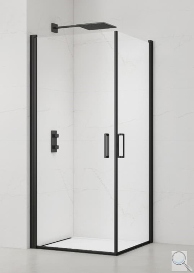 Sprchový kout čtverec 90x90 cm SAT Fusion SATFUD9090C. obr. 1