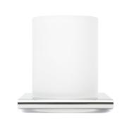 Držák skleniček SAT Evolution R včetně skleničky chrom/mléčné sklo SATDEVOR27. obr. 3&nbsp;