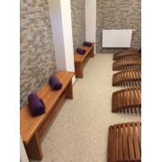 Kamenný koberec TOPSTONE Botticino. sauna_botticino_25_