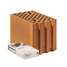 Cihla Porotherm 24 Profi - Broušená