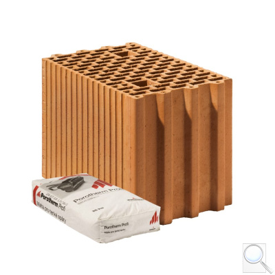 Cihla Porotherm 24 Profi - Broušená. obr. 1
