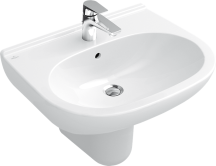 Umyvadlo Villeroy & Boch O.Novo 55x45, 60x49, 65x51 cm otvor pro baterii uprostřed