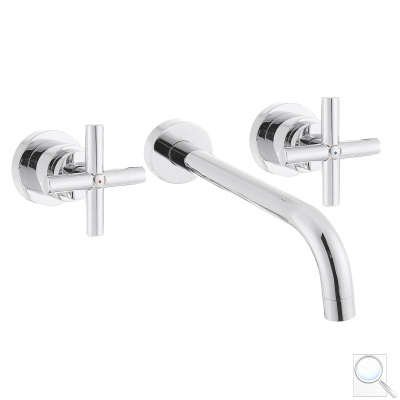 Umyvadlová baterie Paffoni Cruz včetně podomítkového tělesa chrom QTV008.