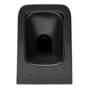 WC závěsné SAT Infinitio se sedátkem softclose, černá mat zadní odpad SATINF012SREXPBKM. obr. 5&nbsp;