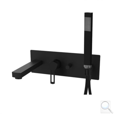 Vanová baterie Paffoni Ringo včetně podomítkového tělesa černá RIN001NO. 