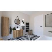 Vysoká umyvadlová baterie SAT Mood bez výpusti černá SATBSMOOD285C. obr. 5&nbsp;