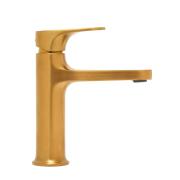 Umyvadlová baterie SAT DARK bez výpusti broušené zlato mat SATBSDA271PBZ. obr. 4&nbsp;